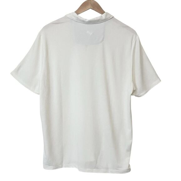 Tommy Bahama Mens Size XXL White Polo Shirt Short Sleeve - Picture 7 of 10